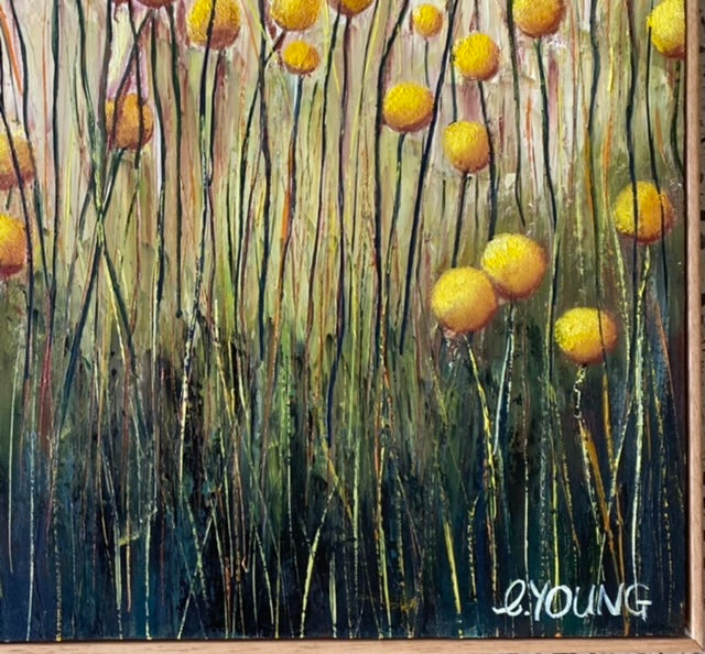 BILLY BUTTONS ON YOUR WALL - SOLD-