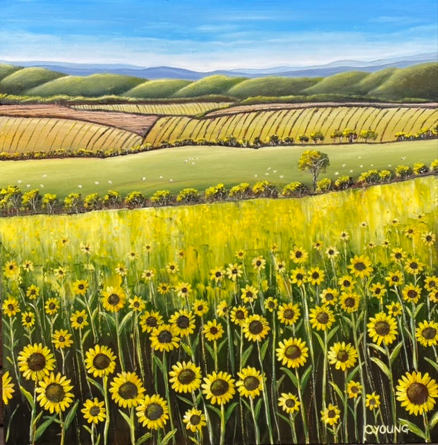 SUNFLOWER TIME- SOLD-