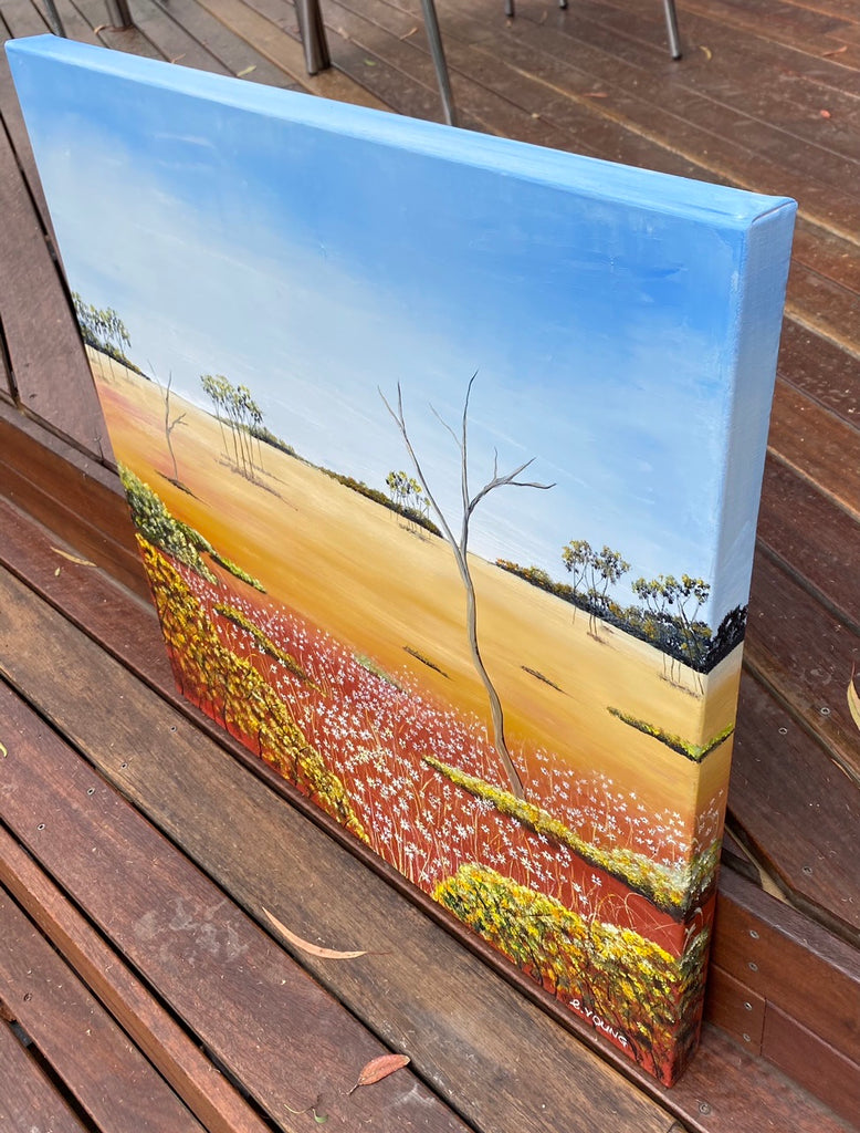 Flowers in the Outback - SOLD-