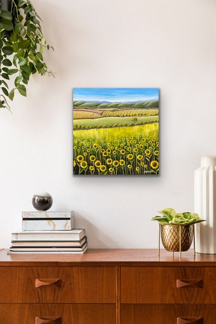 SUNFLOWER TIME- SOLD-