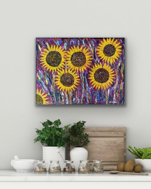 SUNFLOWERS - SOLD-